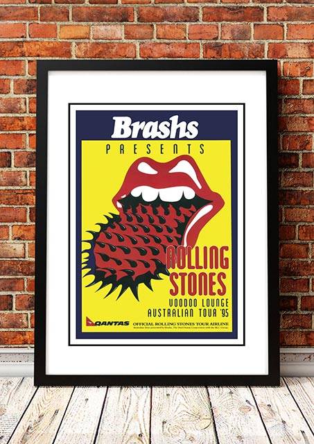 rolling stones voodoo lounge tour poster