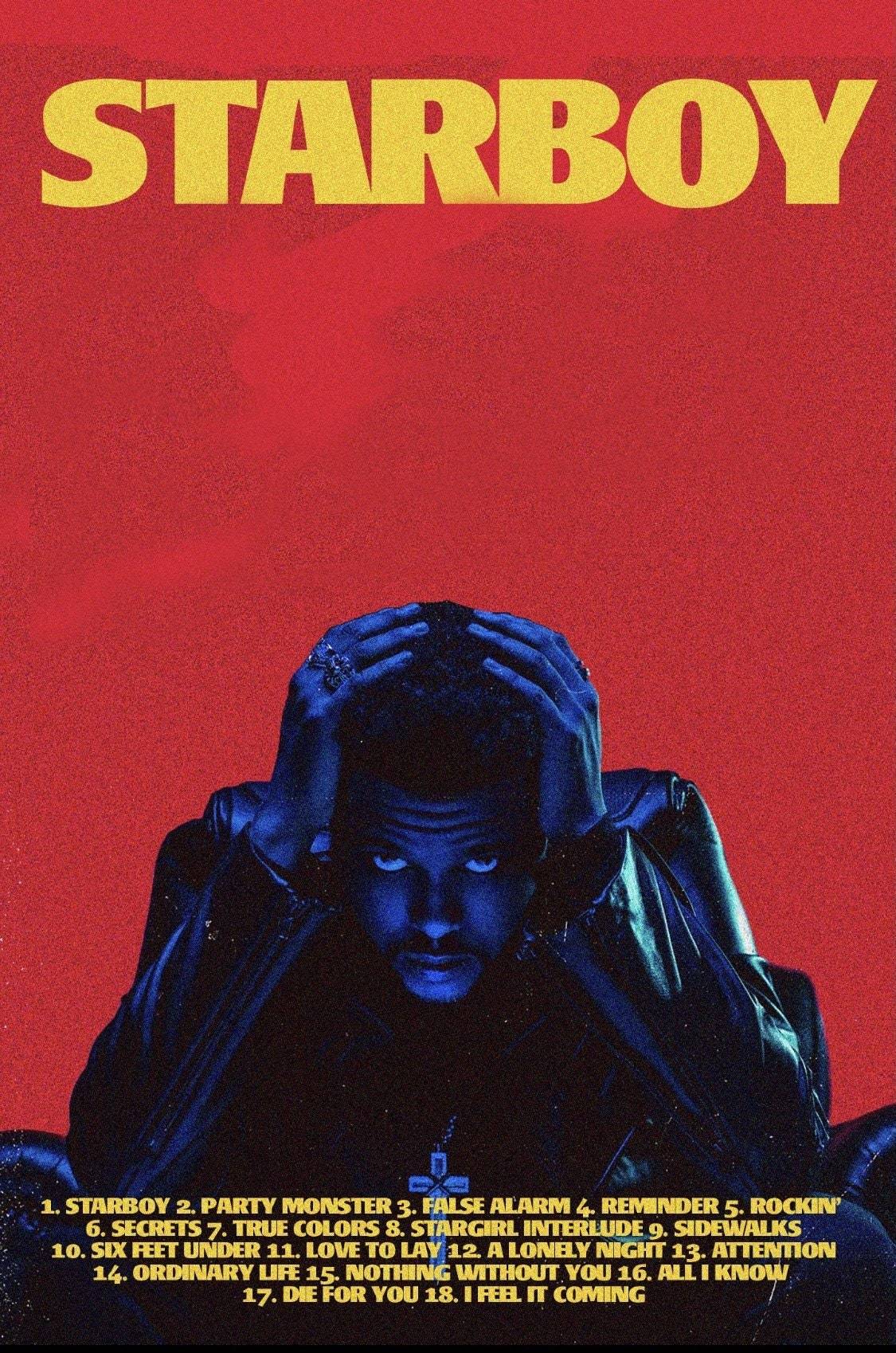 the weeknd setlist starboy tour