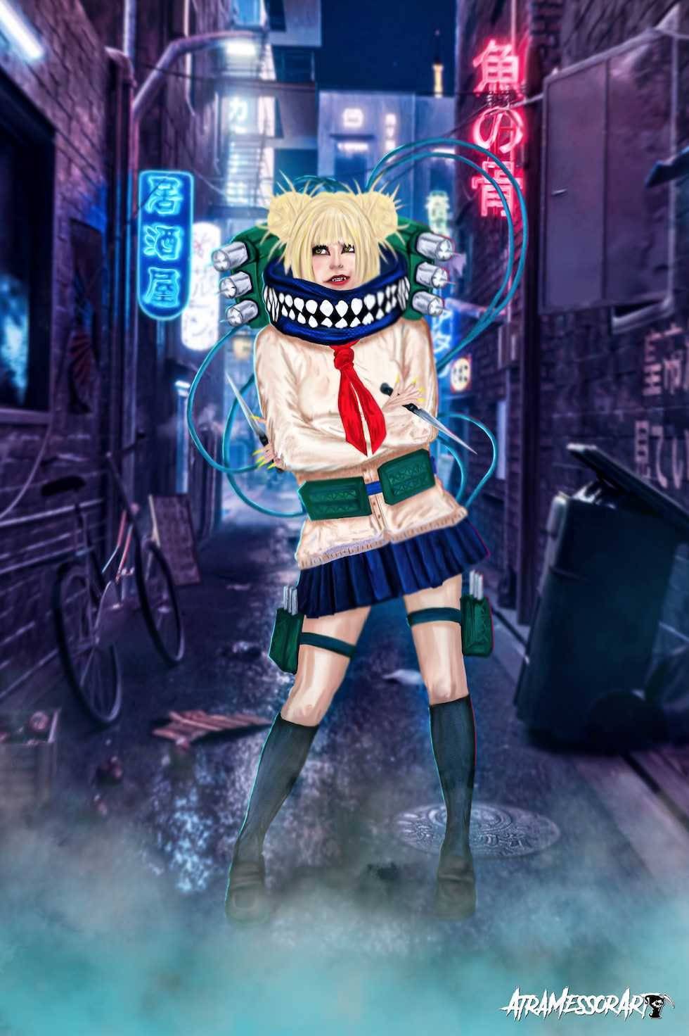 Toga Himiko Poster – Poster | Canvas Wall Art Print - Crowndiamon