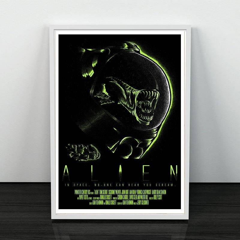 Alien Art Ridley Scott Sci Fi Horror Planet Space Epic Minimal ...